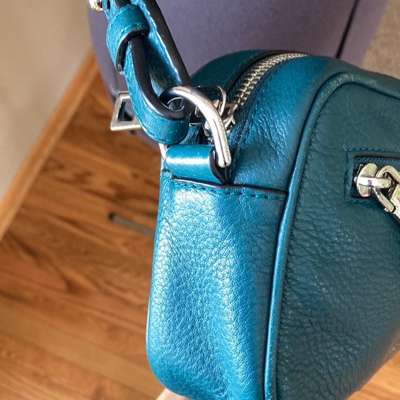 Marc Jacobs Zoom bag, rare discontinued color Deep Sea! - Picture 4 of 12